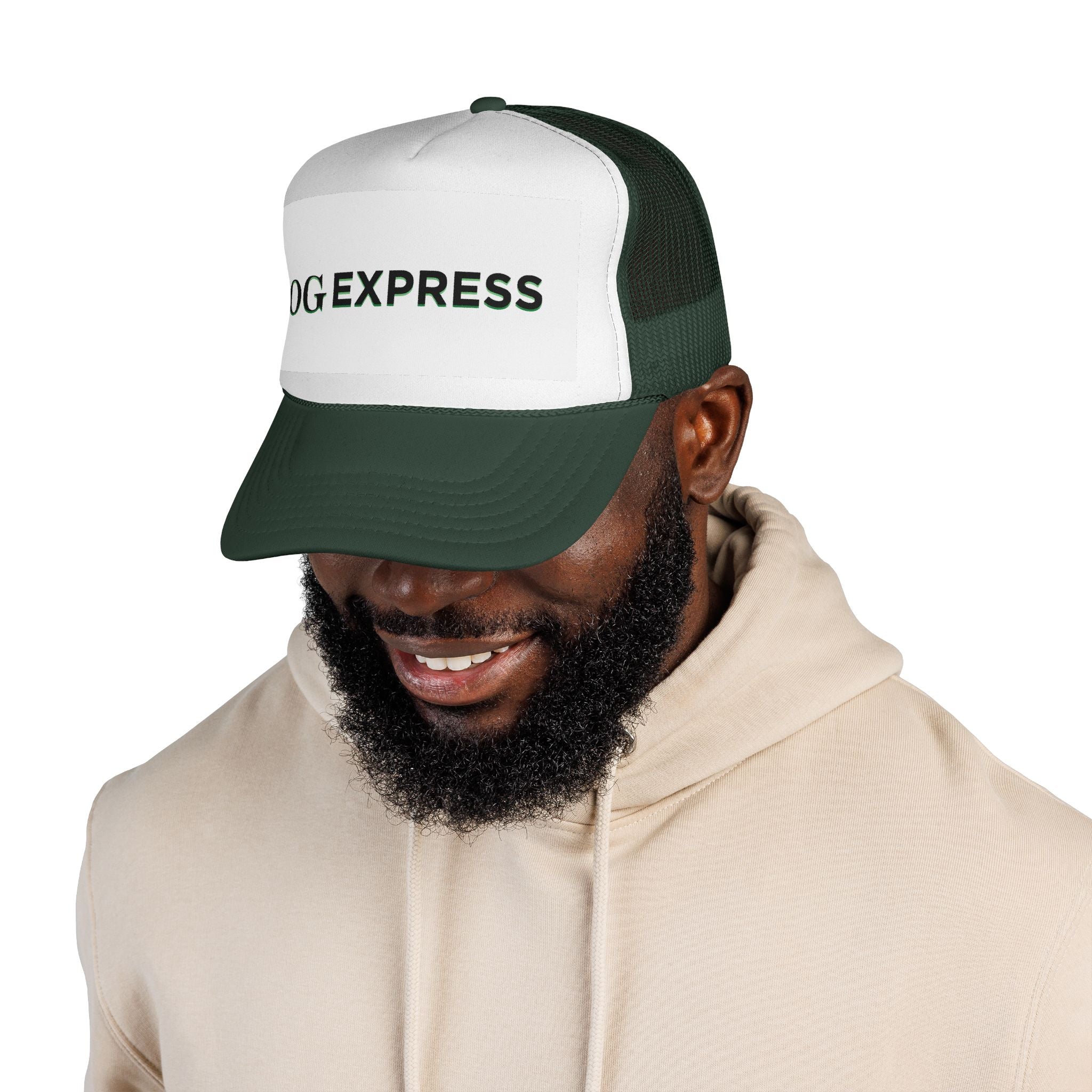 OG Express Trucker Cap, Customizable Cap, Outdoor Gear, Casual Style, Perfect Gift for Friends and Family