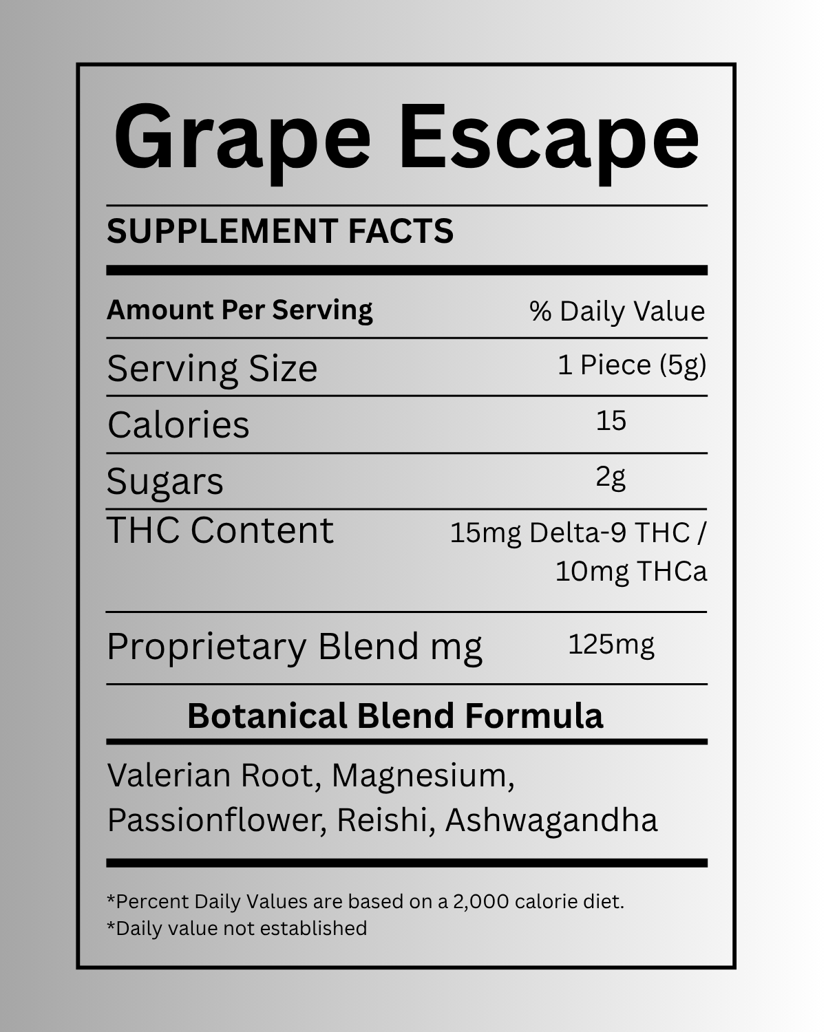 Grape Escape