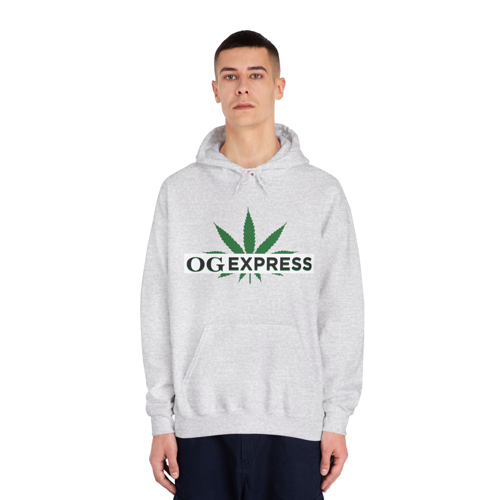 OG Express Unisex Hooded Sweatshirt, Casual Streetwear, Marijuana Apparel, Perfect Gift for Friends, Cozy & Stylish Lifestyle