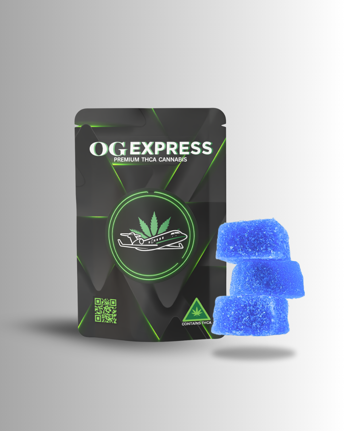 Gummies – Blue Razz Bliss (10ct)