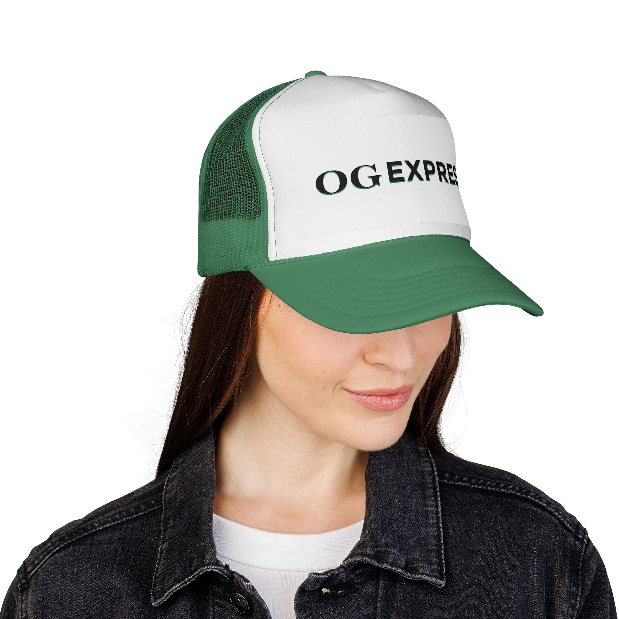 OG Express Trucker Cap, Customizable Cap, Outdoor Gear, Casual Style, Perfect Gift for Friends and Family